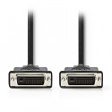 DVI cable DVI-D 24+1-pin male - DVI-D 24+1-pin male 3.00 m black. 