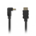 High Speed HDMI Cable with Ethernet HDMI Connector - HDMI Connector 270° Angled, 1.50 m Black 