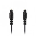 Digital audio cable, toslink male - toslink male, 2m length.