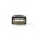 USB 2.0 Adapter Mini 5-Pin Male - A Female Black