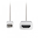 Mini DisplayPort-HDMI Cable Mini DisplayPort Male-HDMI Connector 2.0m White