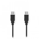 USB 2.0 Cable A Male - A Male 2.0m Black