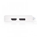 Mini DisplayPort Male - DisplayPort Female +DVI-D 24+1-Pin Female+HDMI output 0.2m