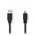 USB 2.0 Cable A Male-Micro B Male 0.5m Black