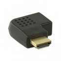 HDMI Adapter HDMI Connector-HDMI Female Right Angled Black