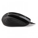 NEDIS MSWD300BK - Wired Desktop Mouse 1000dpi 3-Button Black