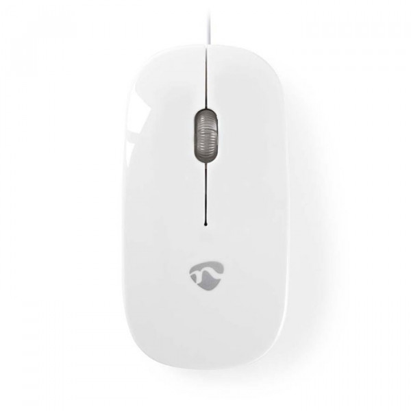 NEDIS MSWD200WT - Wired Mouse 1000 DPI 3-Button White