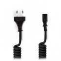 Power Cable Euro Plug - IEC-320-C7 2.0 m Black