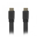 Flat High Speed HDMI Cable with Ethernet HDMI Connector - HDMI Connector 5.0m Black