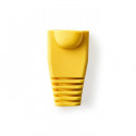Strain Relief Boot for RJ45 Network Connectors -10 pieces Yellow