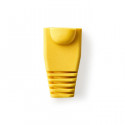 Strain Relief Boot for RJ45 Network Connectors -10 pieces Yellow
