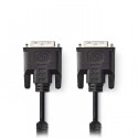 DVI Cable DVI-I 24+5-pin Male - DVI-I 24+5-pin Male 2.0m Black