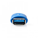 USB 3.0 Adapter A Female - A Female Blue