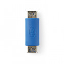 USB 3.0 Adapter A Female - A Female Blue