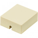 Telecom Wall Box RJ11 female Ivory