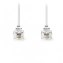 Telecom Cable RJ11 Male - RJ11 Male 2.0 m white