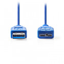 USB 3.0 Cable A Male - Micro B Male 0.5 m Blue