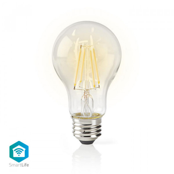 Wi-Fi Smart LED Bulb Filament E27 White A60