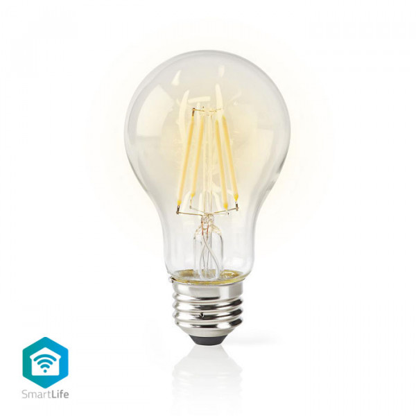 Wi-Fi Smart LED Bulb Filament E27 White A60