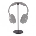 NEDIS HPST200BK - Headphones Stand Aluminium Design 98x276 mm Black