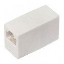 Cat 5 Network Adapter RJ45 Female - RJ45 Female White