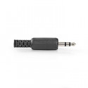Jack Connector Stereo 3.5 mm Male 25 pieces Black