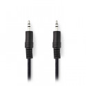 Stereo Audio Cable 3.5 mm Male - 3.5 mm Male 0.5 m Black