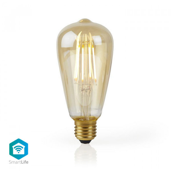 WiFi Smart LED Filament Bulb E27 ST64 5W 500 lm