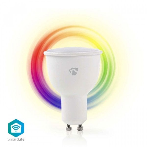 WiFi Smart LED Bulb Full Colour and Warm White GU10