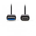 USB 3.1 Cable Type-C Male - A Male 1.0 m Black