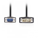 DVI Cable DVI-A 12+5-Pin Male - VGA Male 2.0 m Black