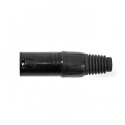 XLR Connector XLR 3-pin Male Black