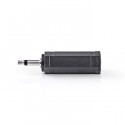 Mono Audio Adapter 3.5 mm Male - 3.5 mm Female 10 pieces Black