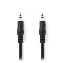 Stereo Audio Cable 3.5 mm Male - 3.5 mm Male 3.0 m Black