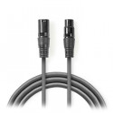 Balanced XLR Audio Cable XLR 3-Pin Male - XLR 3-Pin Female 10 m Grey
