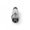 XLR Connector XLR 3-pin Female 25 pieces Metal