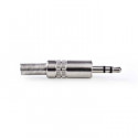 Jack Connector Stereo 3.5 mm Male 25 pieces Metal