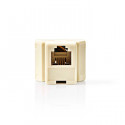 Telecom Splitter RJ11 Female - 2x RJ11 Female Ivory