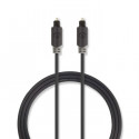 Optical Audio Cable TosLink Male - TosLink Male 1.0 m Anthracite