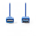 USB 3.0 Cable A Male - A Female 1.0 m Blue