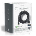 High Speed HDMI Cable with Ethernet, 15.0 m Anthracite 