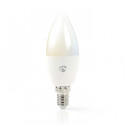 Wi-Fi Smart LED Bulb, Warm to Cool White, E14. 