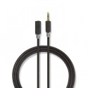 Stereo Audio Cable 3.5 mm Male - 3.5 mm Female 2.0 m Anthracite