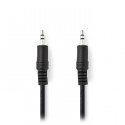 Stereo Audio Cable 3.5 mm Male - 3.5 mm Male 1.5 m Black