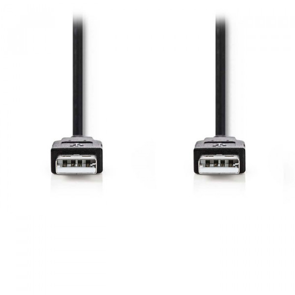 USB 2.0 Cable A Male - A Male 1.00 m Black