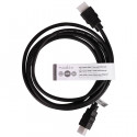 High Speed HDMI Cable with Ethernet, 2.0 m Black