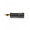 Stereo Audio Adapter 3.5 mm Male - 6.35 mm Female