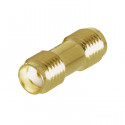 SMA Adapter SMA Female - SMA Female 2 pieces Gold