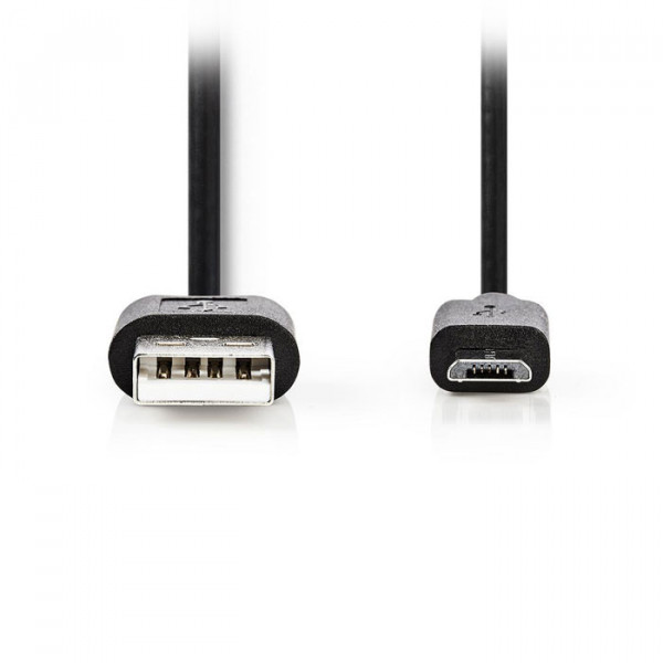 USB 2.0 Cable A Male - Micro B Male 2.0 m Black