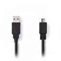 USB 2.0 Cable A Male - Micro B Male 2.0 m Black